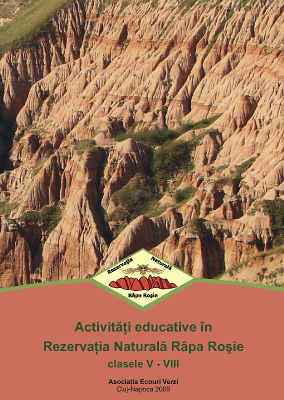 Cover of Activități educative în Rezervația Naturală Râpa Roșie clasele V-VIII